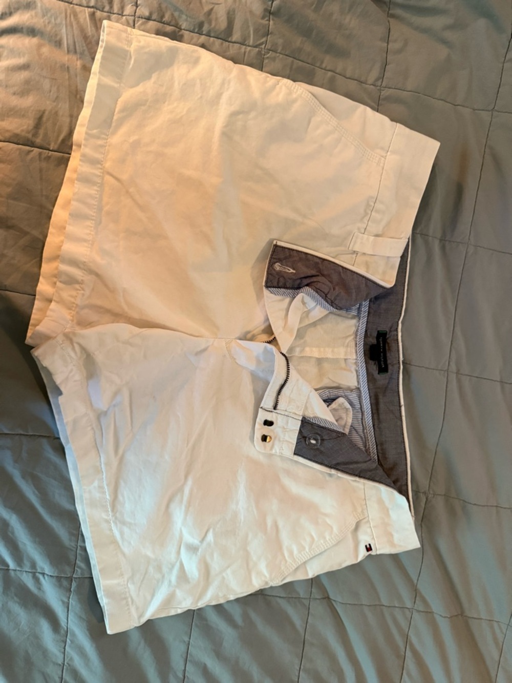 Women’s White Casual Shorts